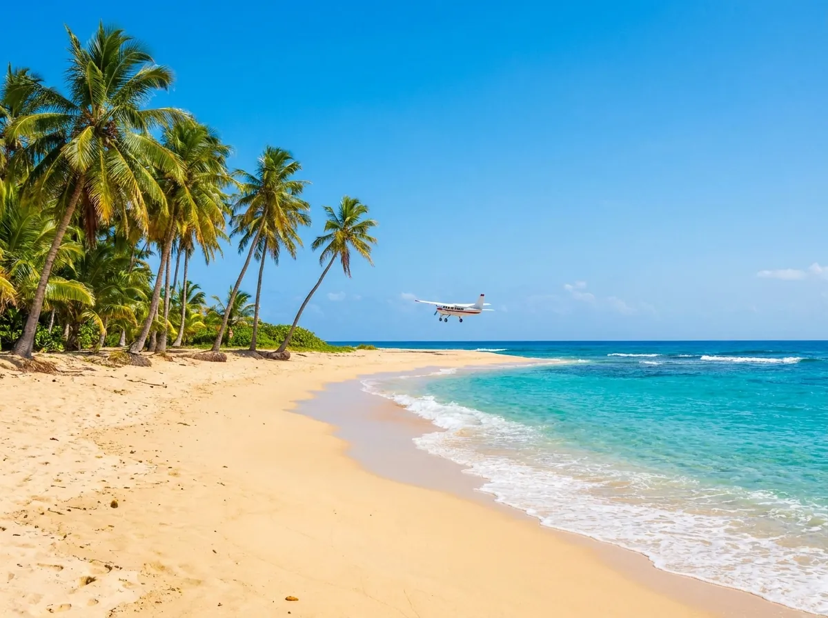 Bãi Đầm Trầu vào ban ngày, bãi biển sát sân bay Cỏ Ống được xem là đẹp nhất Côn Đảo