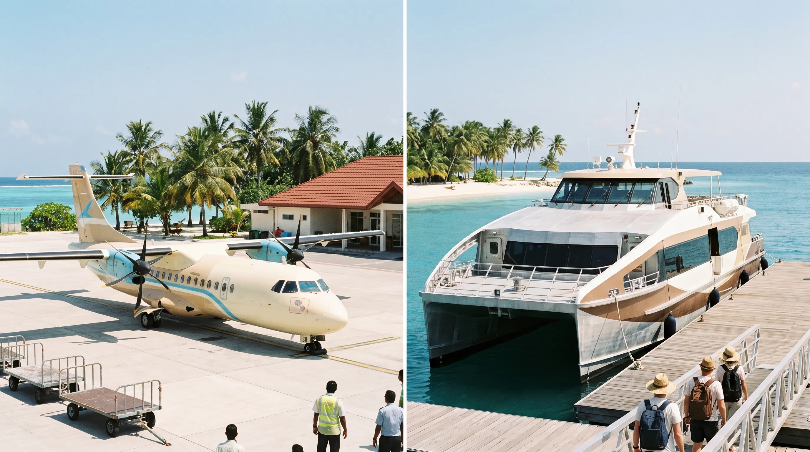 So sánh đi Côn Đảo bằng máy bay và tàu cao tốc, hai phương tiện chính từ đất liền ra đảo